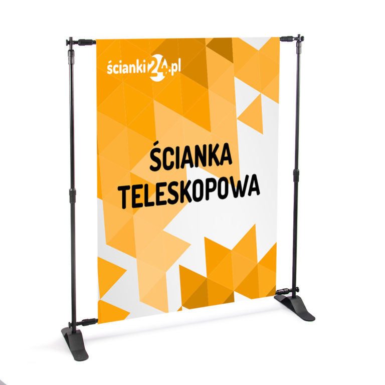 Ścianka reklamowa teleskopowa | scianki24.pl