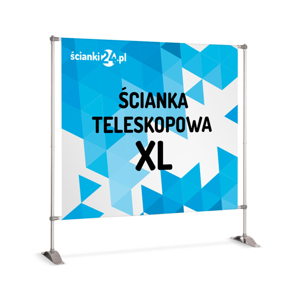 Ścianka teleskopowa XL | scianki24.pl